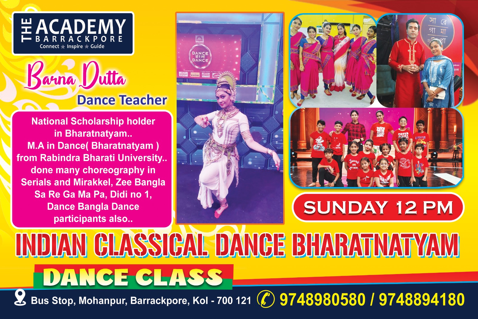 Bharatnatyam dance
